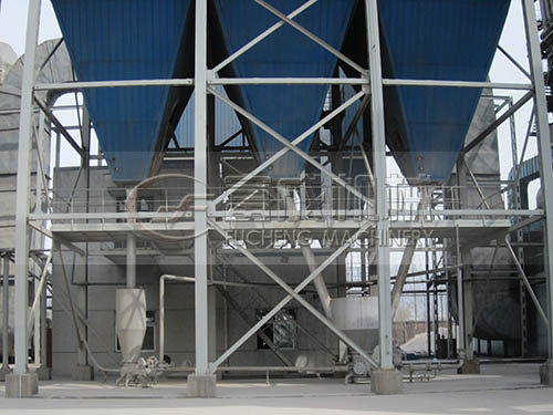 內蒙古電廠脫硫氣力輸送灰庫